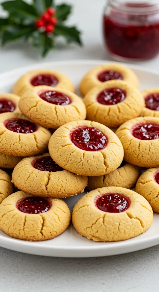 Thumbprint Jam Cookies