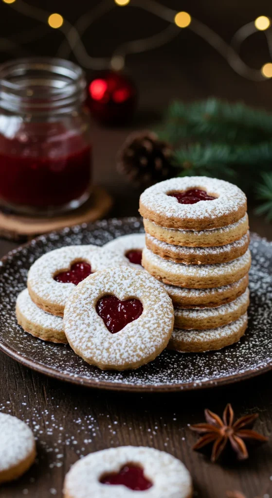 Linzer Cookies