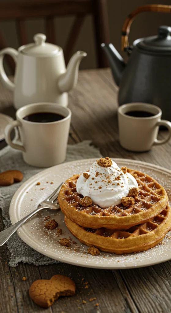 Gingerbread Waffles