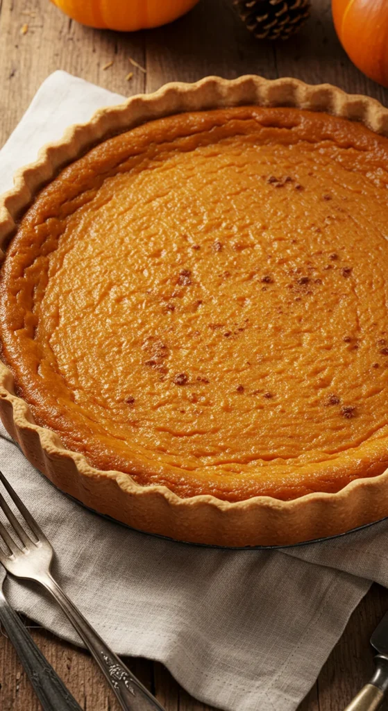 Pumpkin Custard Pie