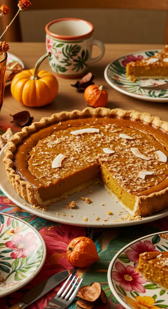 Pumpkin Coconut Pie