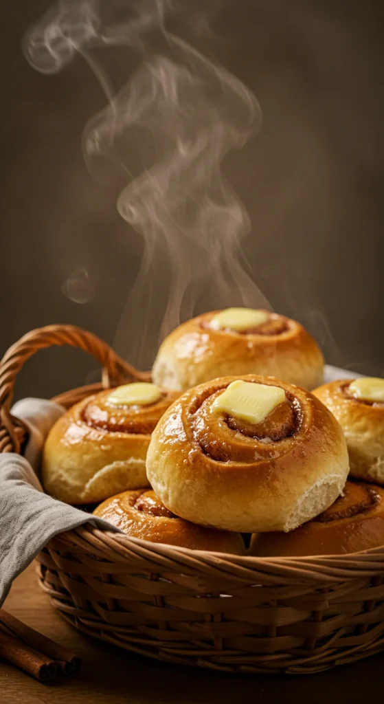 Gingerbread Milk Bread Rolls