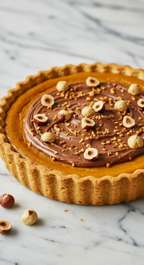 Pumpkin Nutella Pie