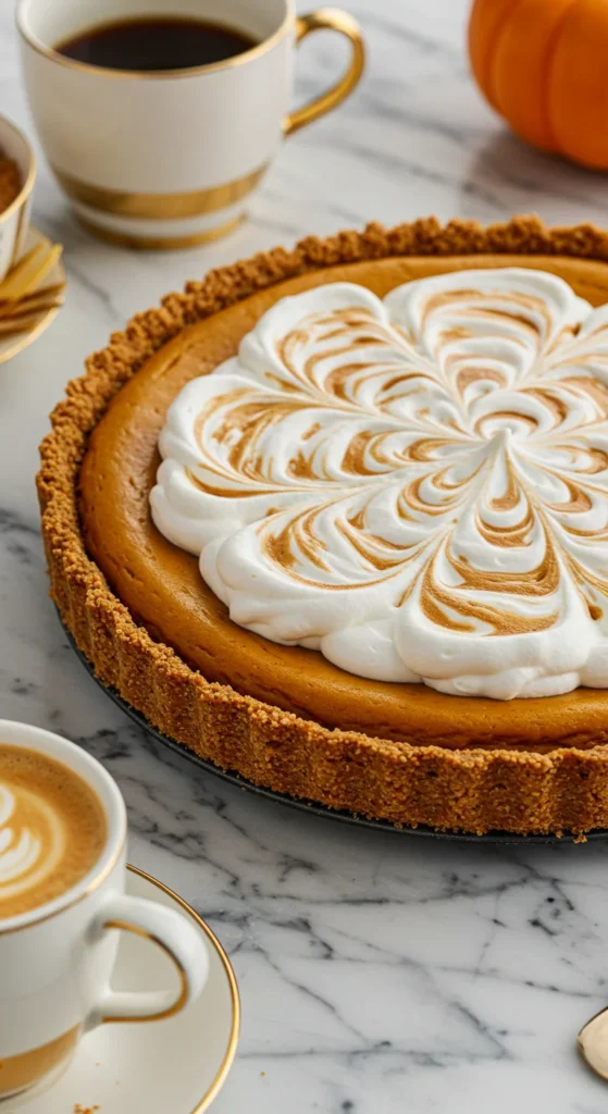 Pumpkin Cheesecake Pie