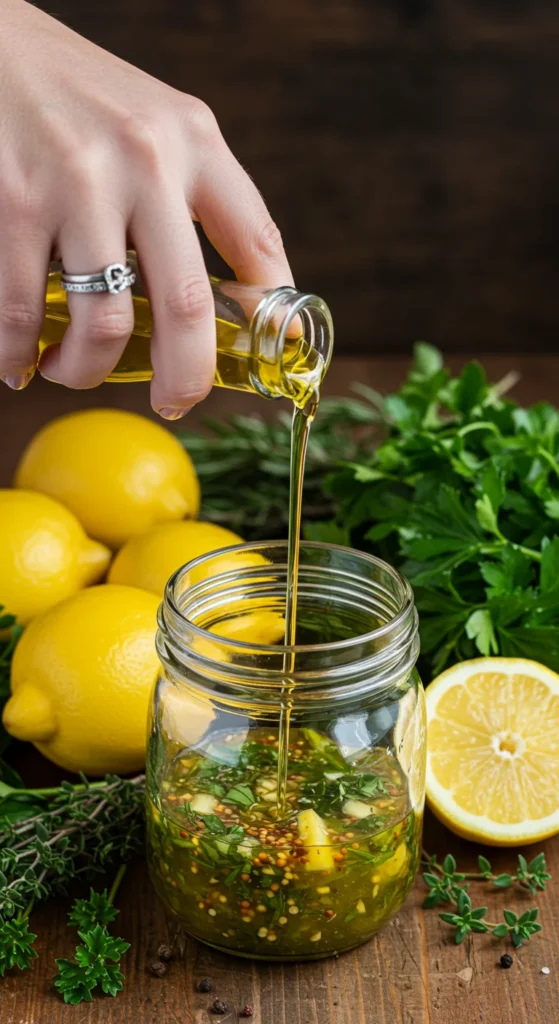 Keep the Dressing Simple and Fresh