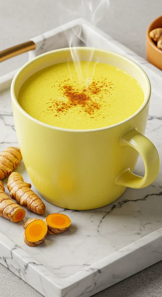 Golden Turmeric Milk (for a Healthy Glow)