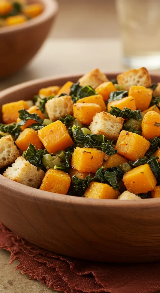 Butternut Squash & Kale Stuffing