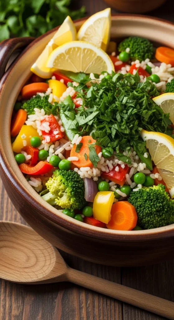 Add Veggies and Season Generously