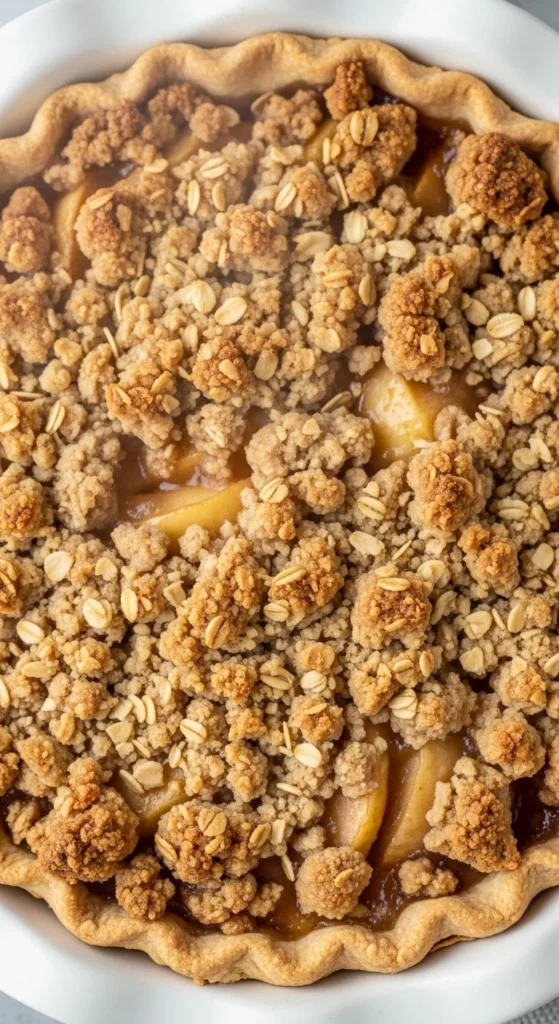 Apple Crumble Pie