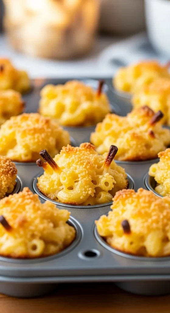 Baked Mac and Cheese Bites