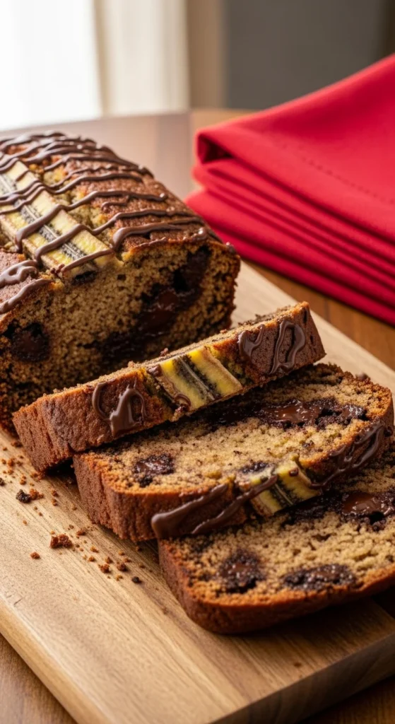 Banana Bread with Chocolate Chips