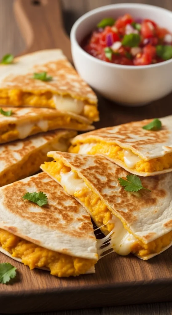 Butternut Squash Quesadillas