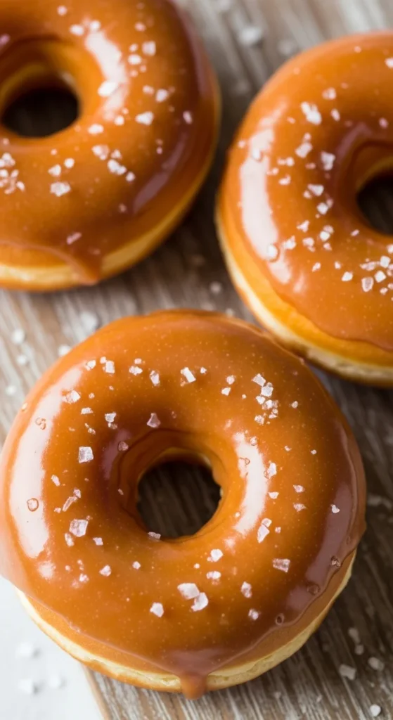 Caramel Frosted Donuts