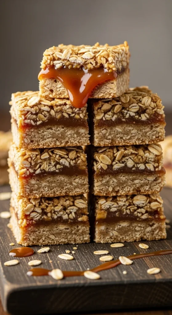 Caramel Oat Bars