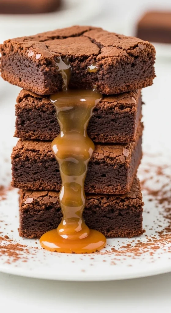 Caramel-Stuffed Brownies