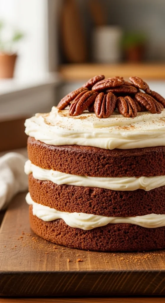 Carrot Cake with Cream Cheese Frosting