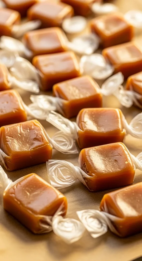 Chewy Caramel Candies
