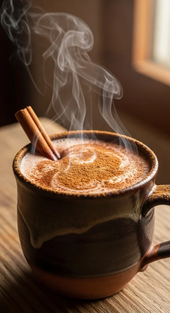 Cinnamon Spiced Hot Chocolate