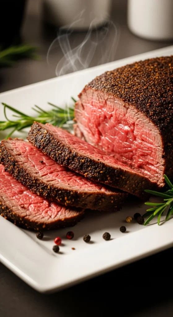 Coffee Rubbed Roast Beef