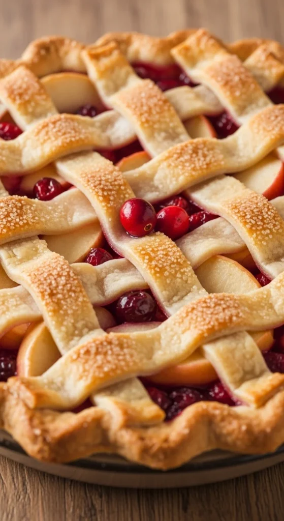 Cranberry Apple Pie