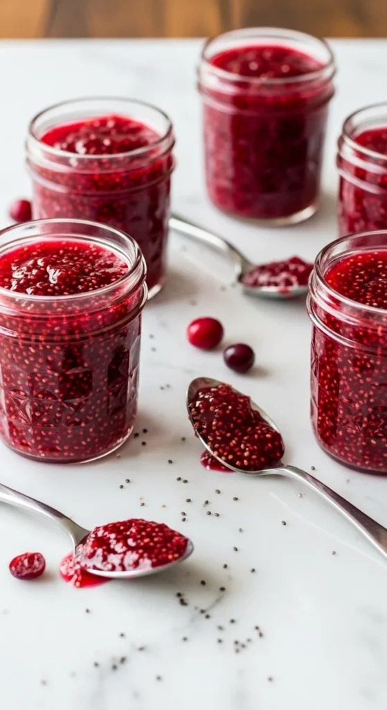Cranberry Chia Jam