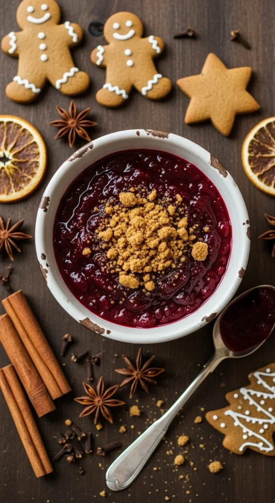Cranberry Gingerbread Sauce