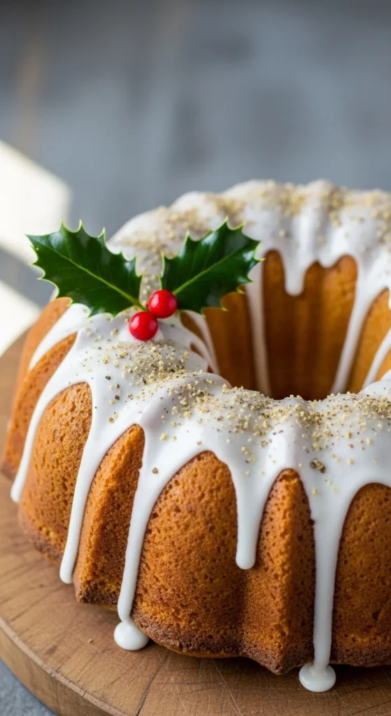 Eggnog Bundt Cake