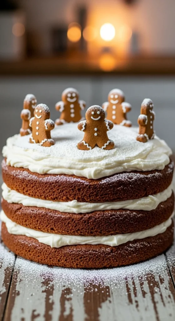 Gingerbread Layer Cake