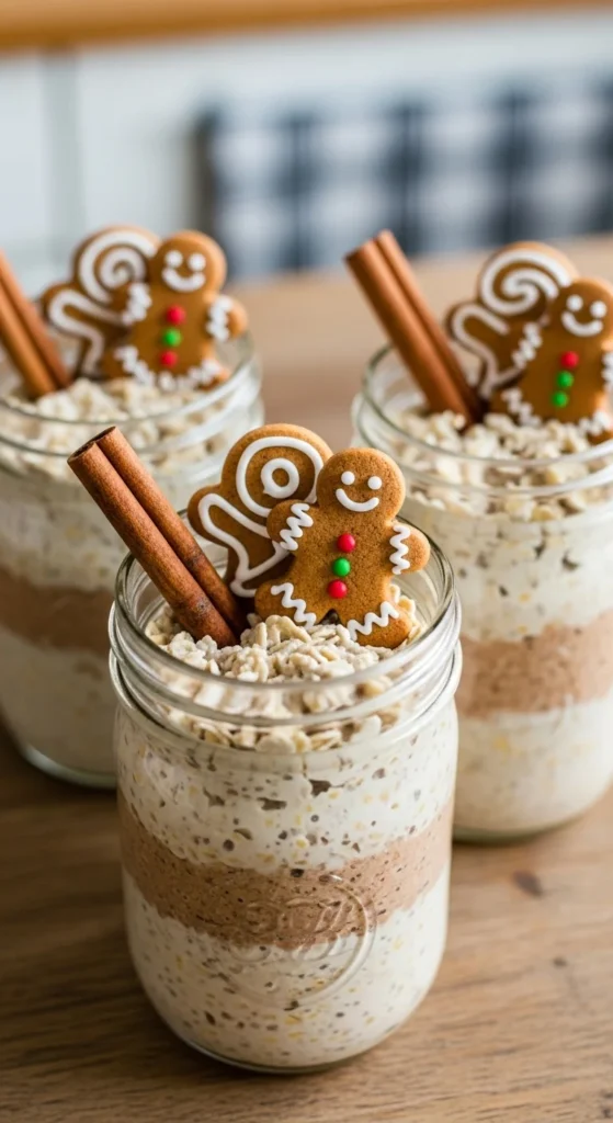 Gingerbread Overnight Oats