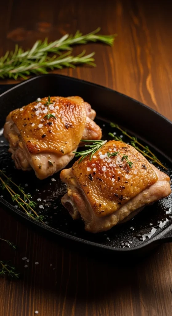 Herb Butter Turkey Thighs