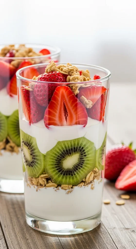 Holiday Fruit Parfaits