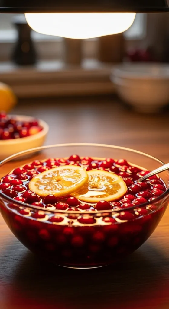 Honey Lemon Cranberry Sauce