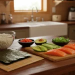 How to Make Perfect Sushi Rolls at Home in 15 Minutes