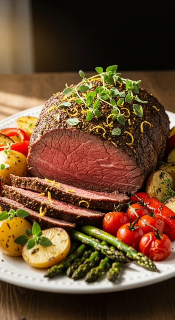 Mediterranean Herb Roast Beef