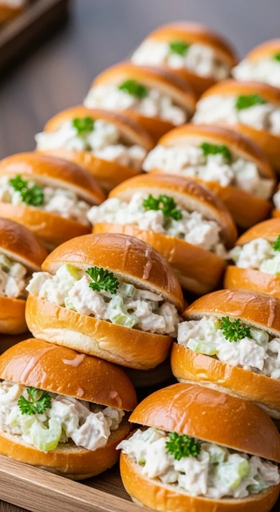 Mini Chicken Salad Sliders