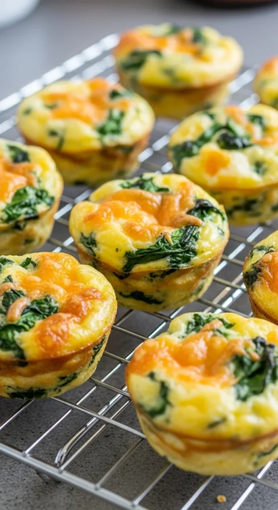 Mini Spinach Frittatas