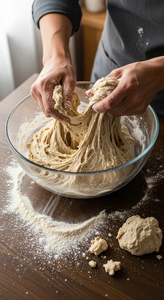 Mix and Rest (No Fancy Equipment Needed)