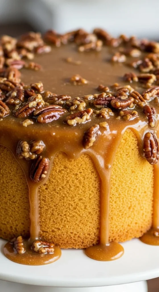 Pecan Praline Cake