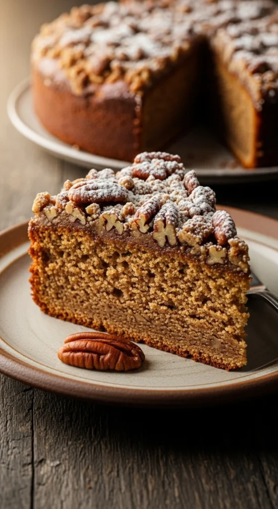 Pecan Streusel Coffee Cake