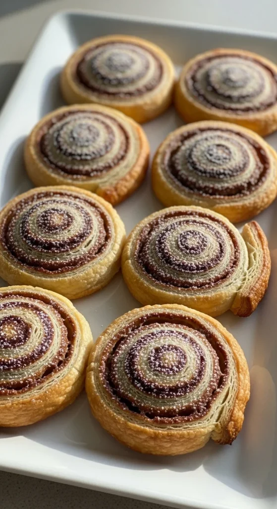 Puff Pastry Pinwheels with Cheese and Herbs