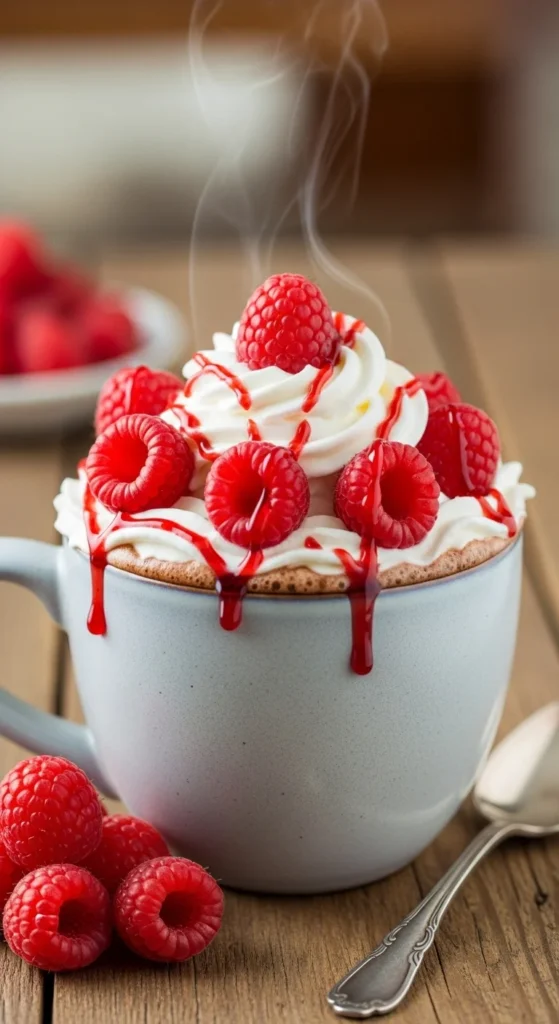 Raspberry Hot Chocolate