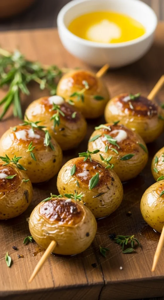Roasted Potato Skewers
