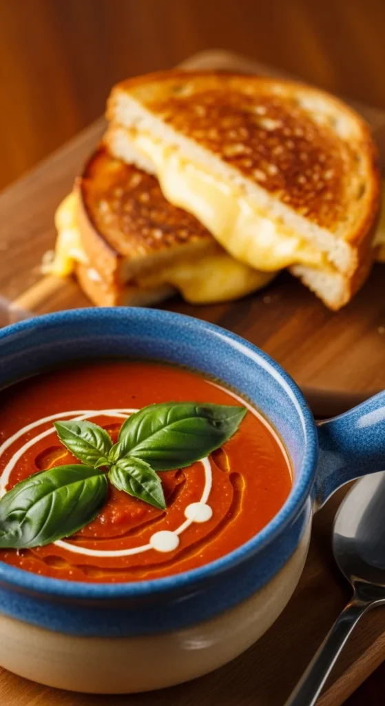 Roasted Tomato Basil Soup