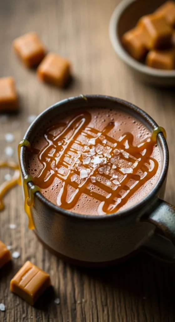 Salted Caramel Hot Chocolate