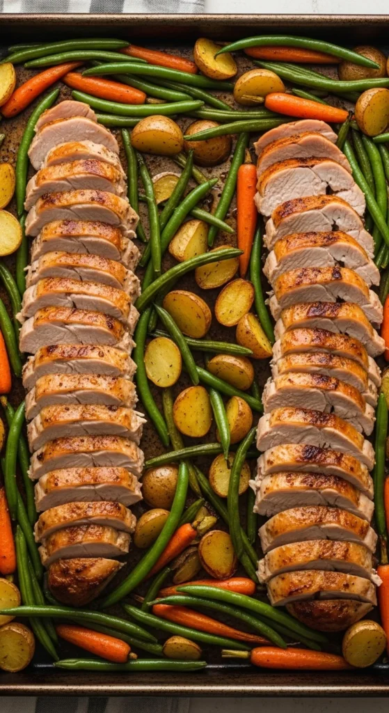 Sheet Pan Turkey Dinner