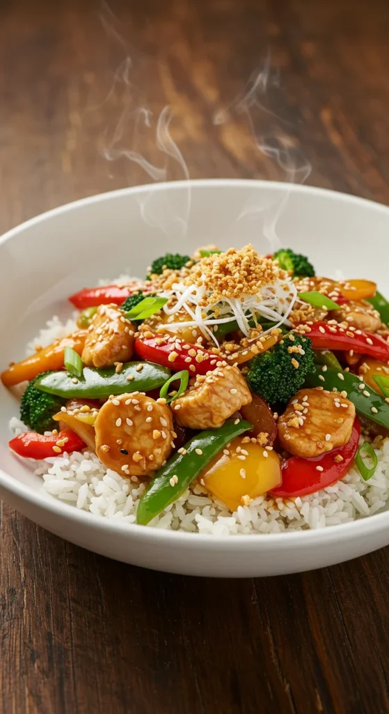 Add Rice or Noodles (Optional)