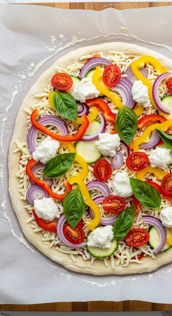 Assemble and Customize Your Pizza