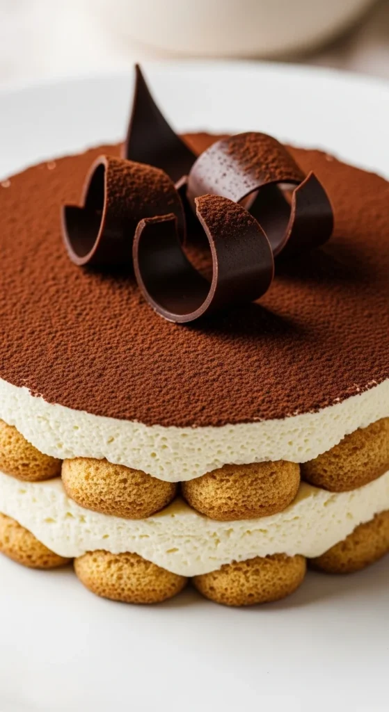 Tiramisu Christmas Cake