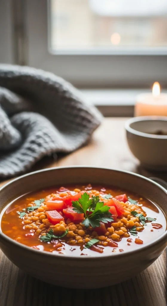 Tomato Lentil Soup