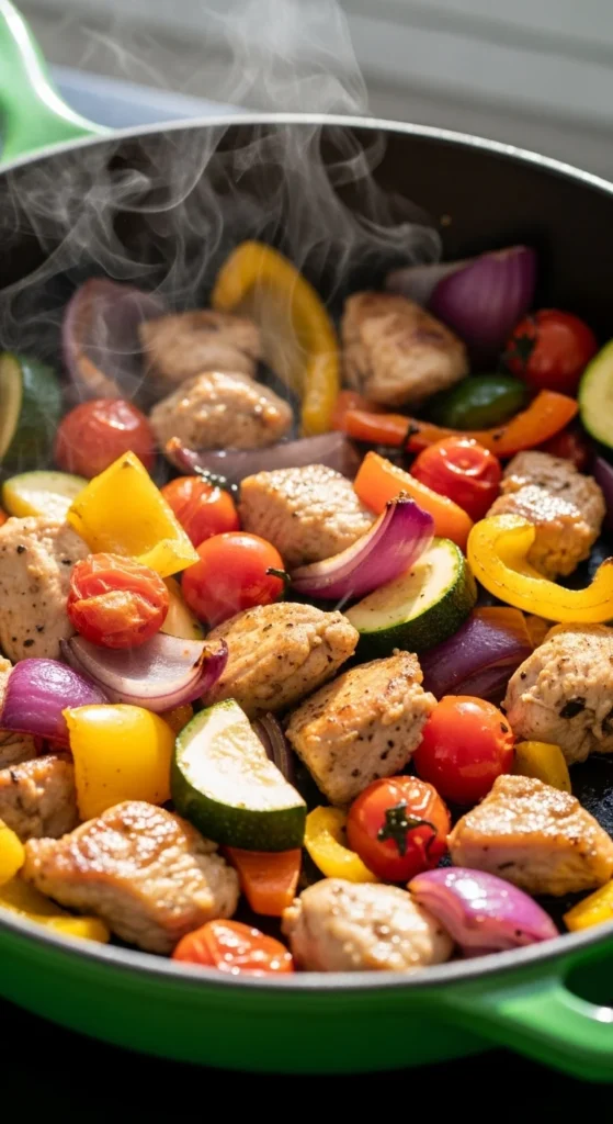 Turkey and Veggie Skillet